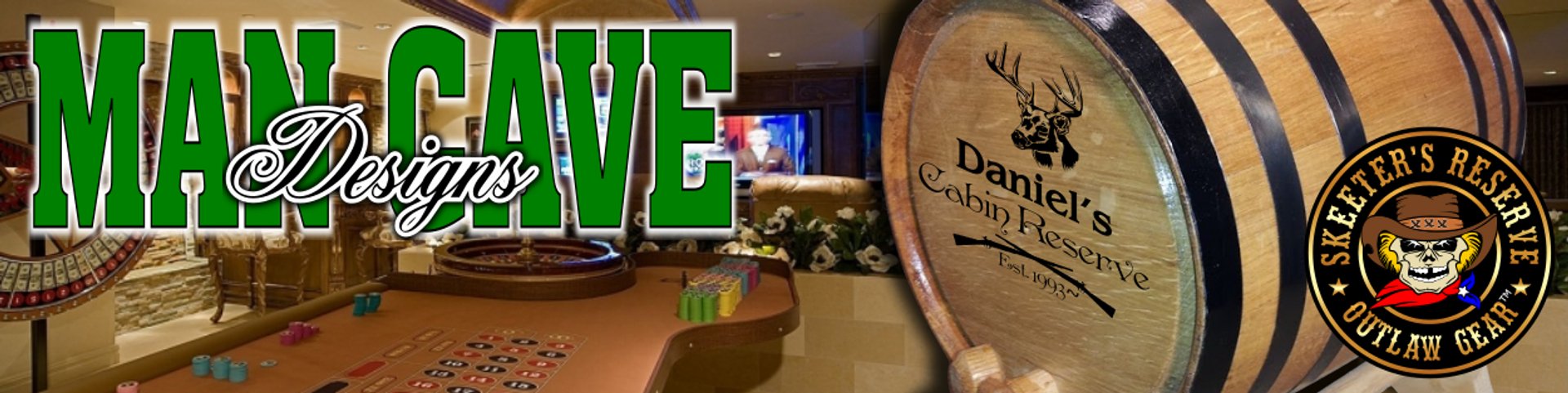 Oak Barrel Man Cave Designs - Blind Pig Drinking Co.