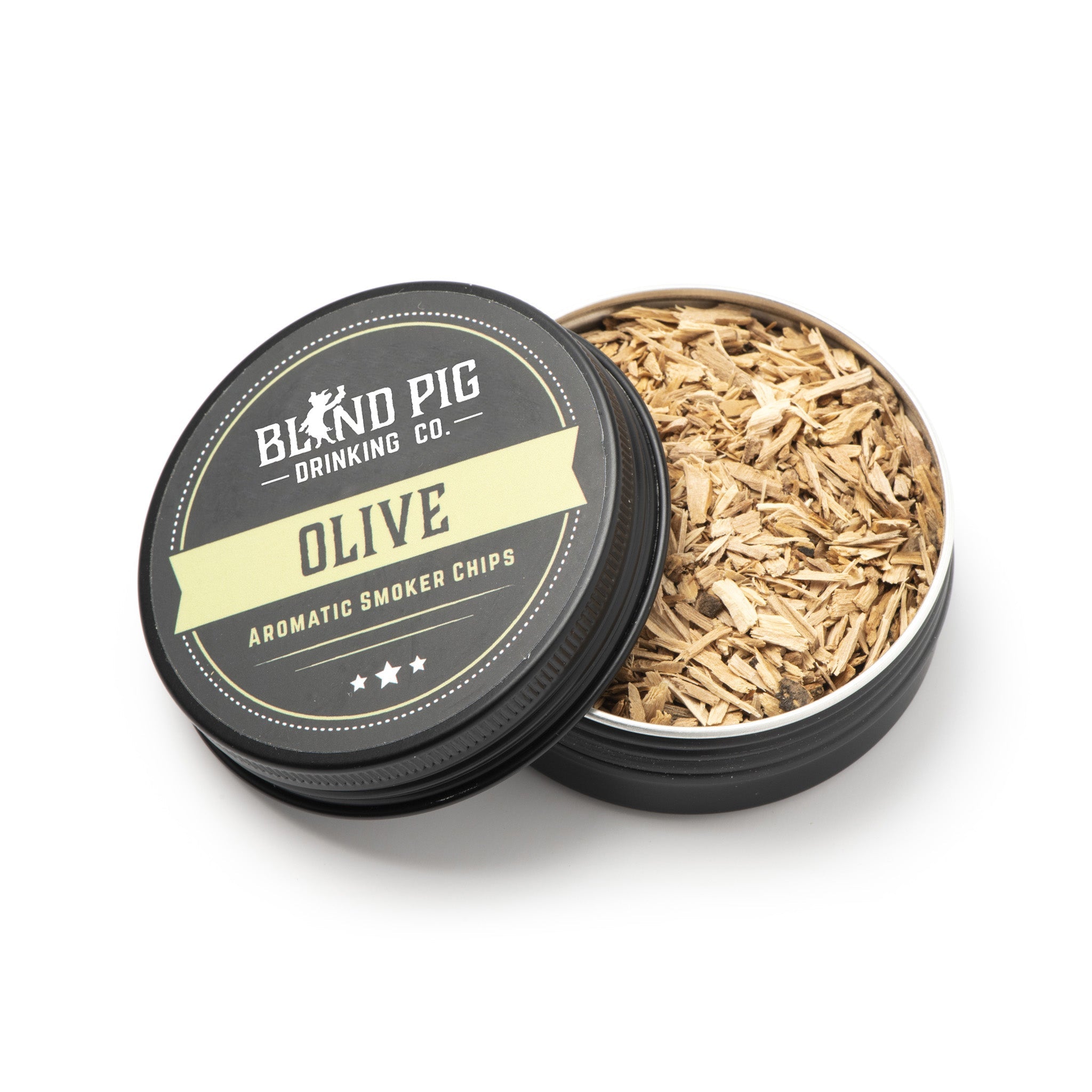 Olive Aromatic Smoker Chips - Blind Pig Drinking Co.