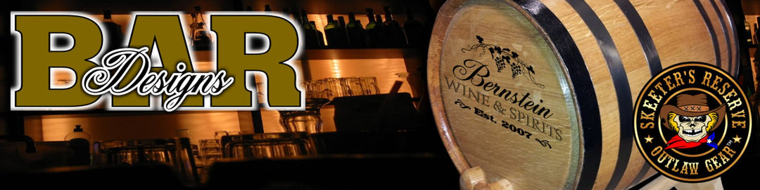 Oak Barrel Bar Designs - Blind Pig Drinking Co.