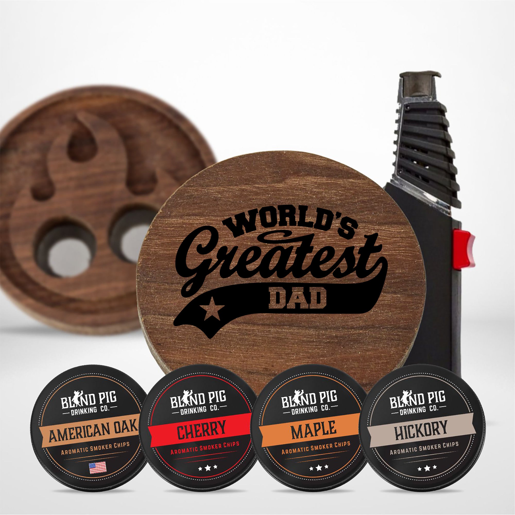 Fathers Day Bourbon and Whiskey Cocktail Smoker Gift Kit (20 Designs)