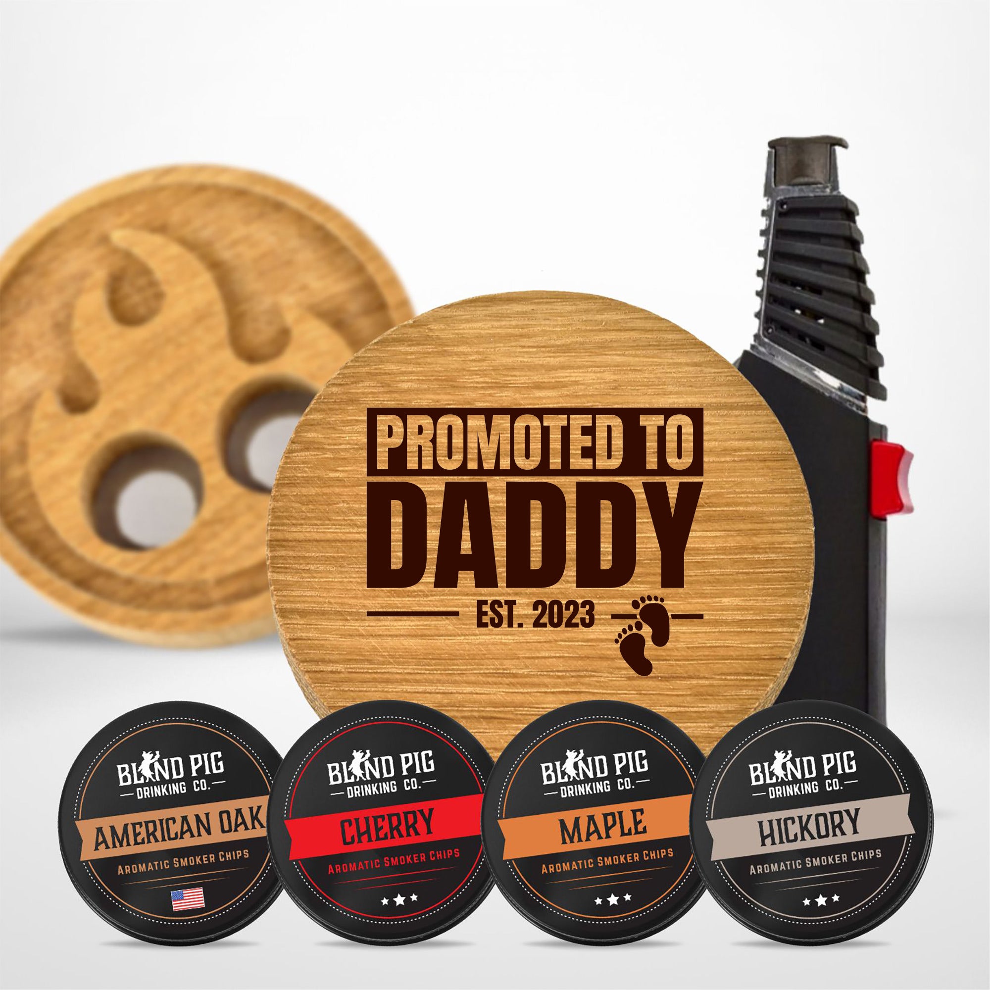 Fathers Day Bourbon and Whiskey Cocktail Smoker Gift Kit (20 Designs)