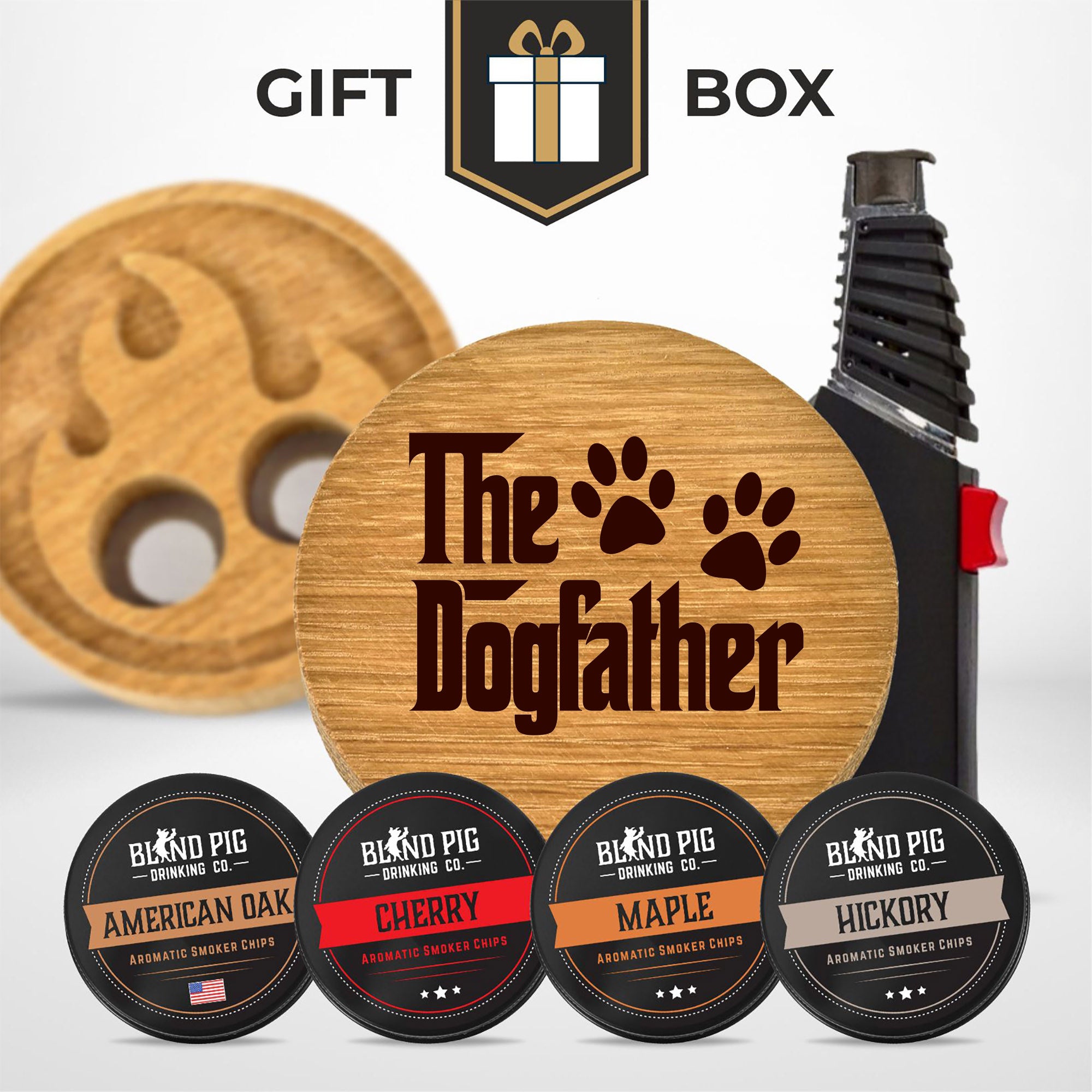 Fathers Day Bourbon and Whiskey Cocktail Smoker Gift Kit (20 Designs)
