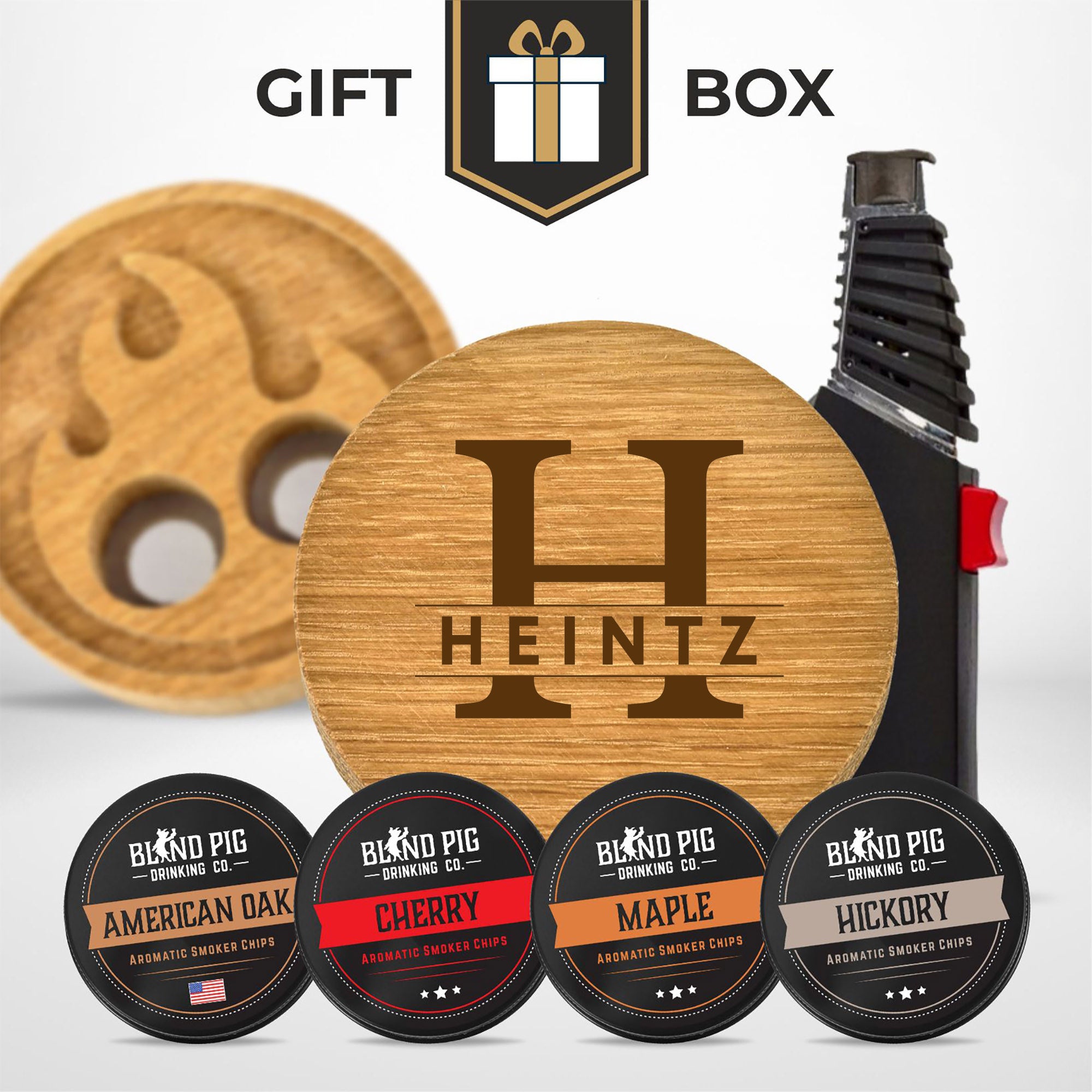 Fathers Day Bourbon and Whiskey Cocktail Smoker Gift Kit (20 Designs)