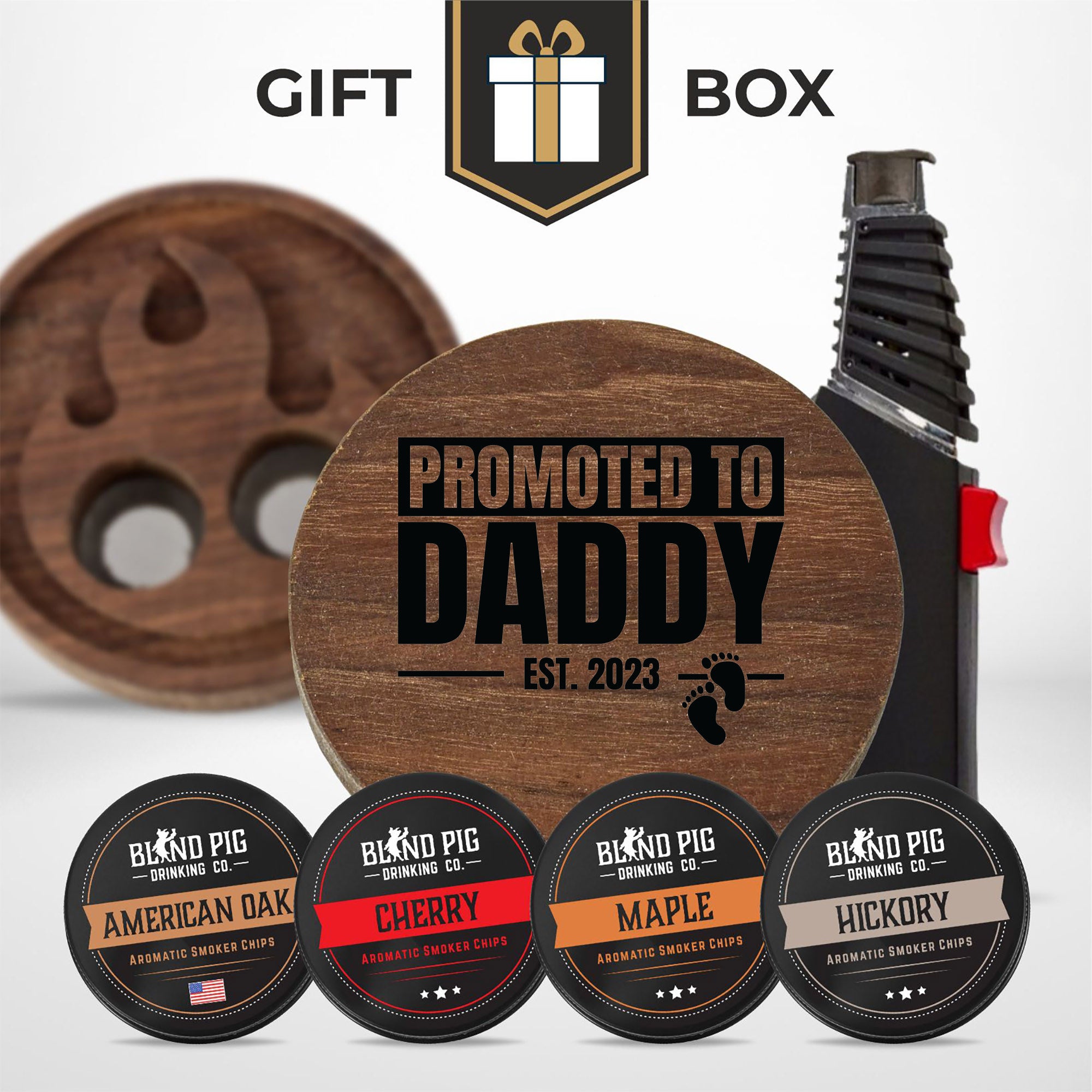 Fathers Day Bourbon and Whiskey Cocktail Smoker Gift Kit (20 Designs)