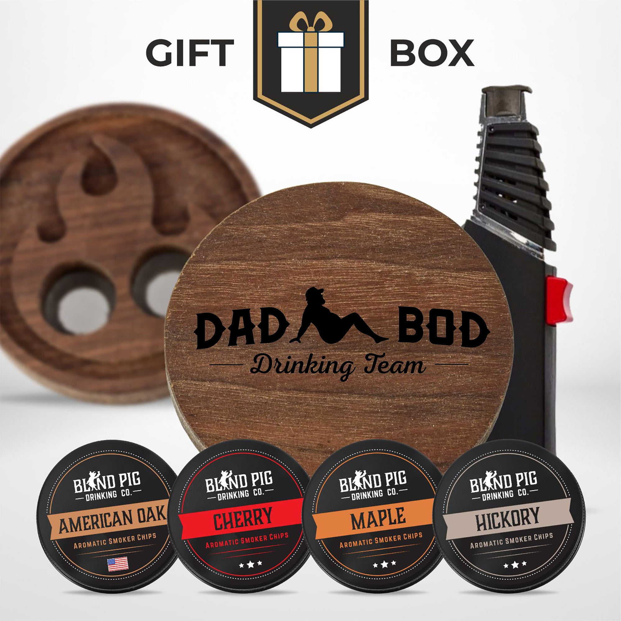 Fathers Day Bourbon and Whiskey Cocktail Smoker Gift Kit (20 Designs)
