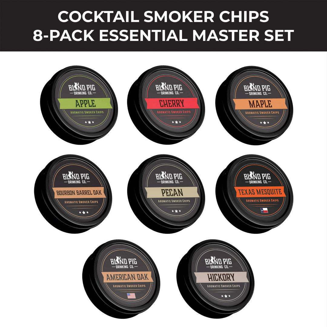 Essential Master Set 8-Pack Aromatic Smoker Chips