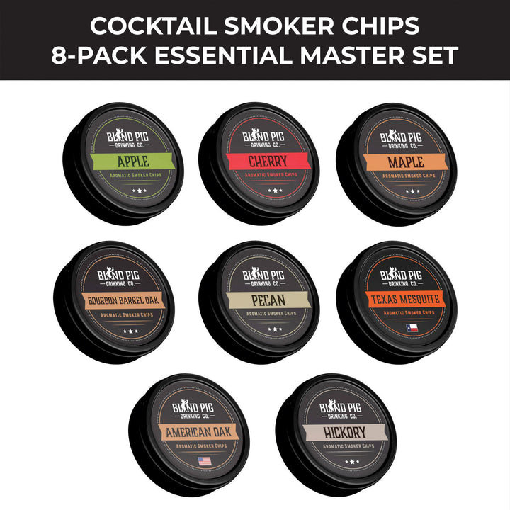 Essential Master Set 8-Pack Aromatic Smoker Chips
