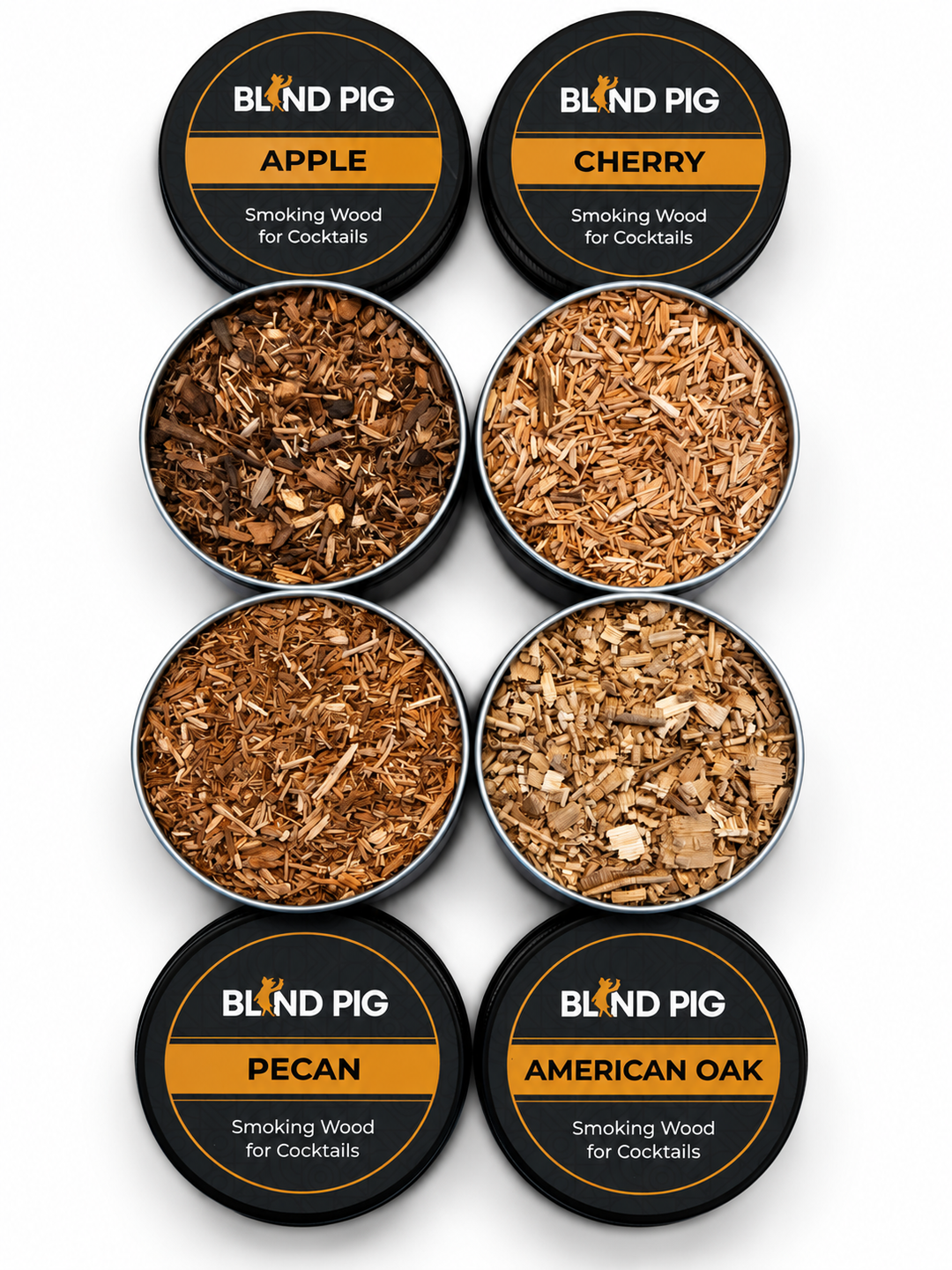 Aromatic Smoker Chips | American Series 4-Pack