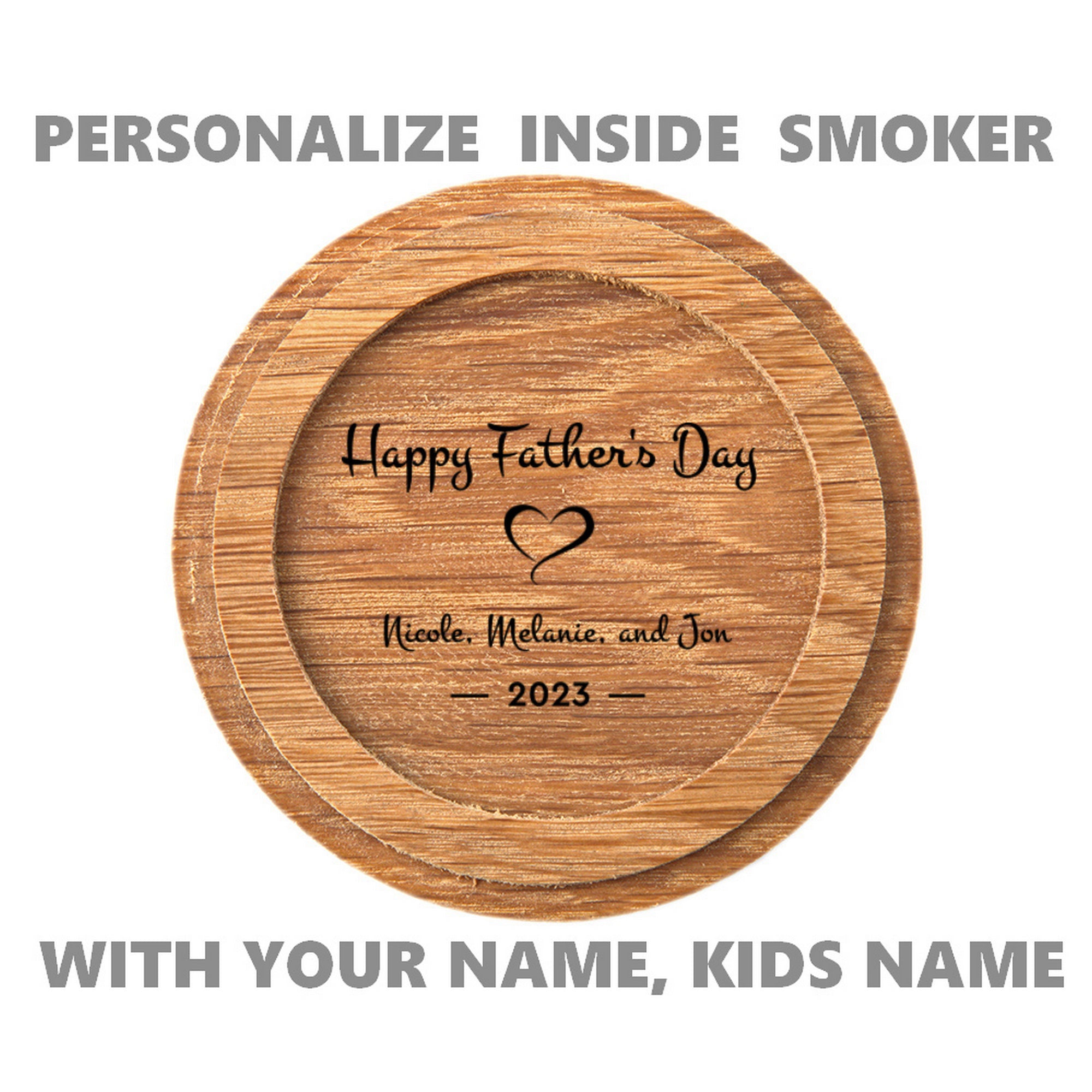 Fathers Day Bourbon and Whiskey Cocktail Smoker Gift Kit (20 Designs)