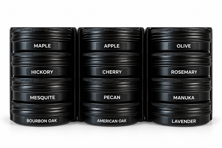 The Ultimate Master Cocktail Smoker Set – 12 Premium Aromatic Smoker Flavors