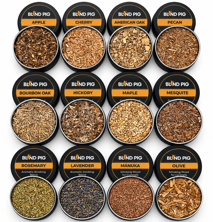 The Ultimate Master Cocktail Smoker Set – 12 Premium Aromatic Smoker Flavors