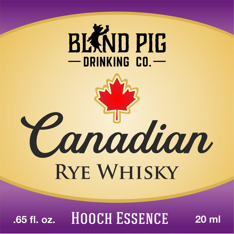 Canadian Brand Rye Canadian Rye Whisky Hooch Essence | Whiskey Flavor for DIY Spirits ...