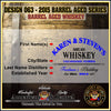 Personalized Outlaw Kit™ (063) Barrel Aged Whiskey - Create Your Own Spirits