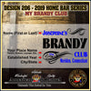 My Brandy Club (206) - Personalized American Oak Brandy Aging Barrel