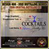 Your Cocktails Distilling Co. (408) - Personalized American Oak Cocktails Aging Barrel