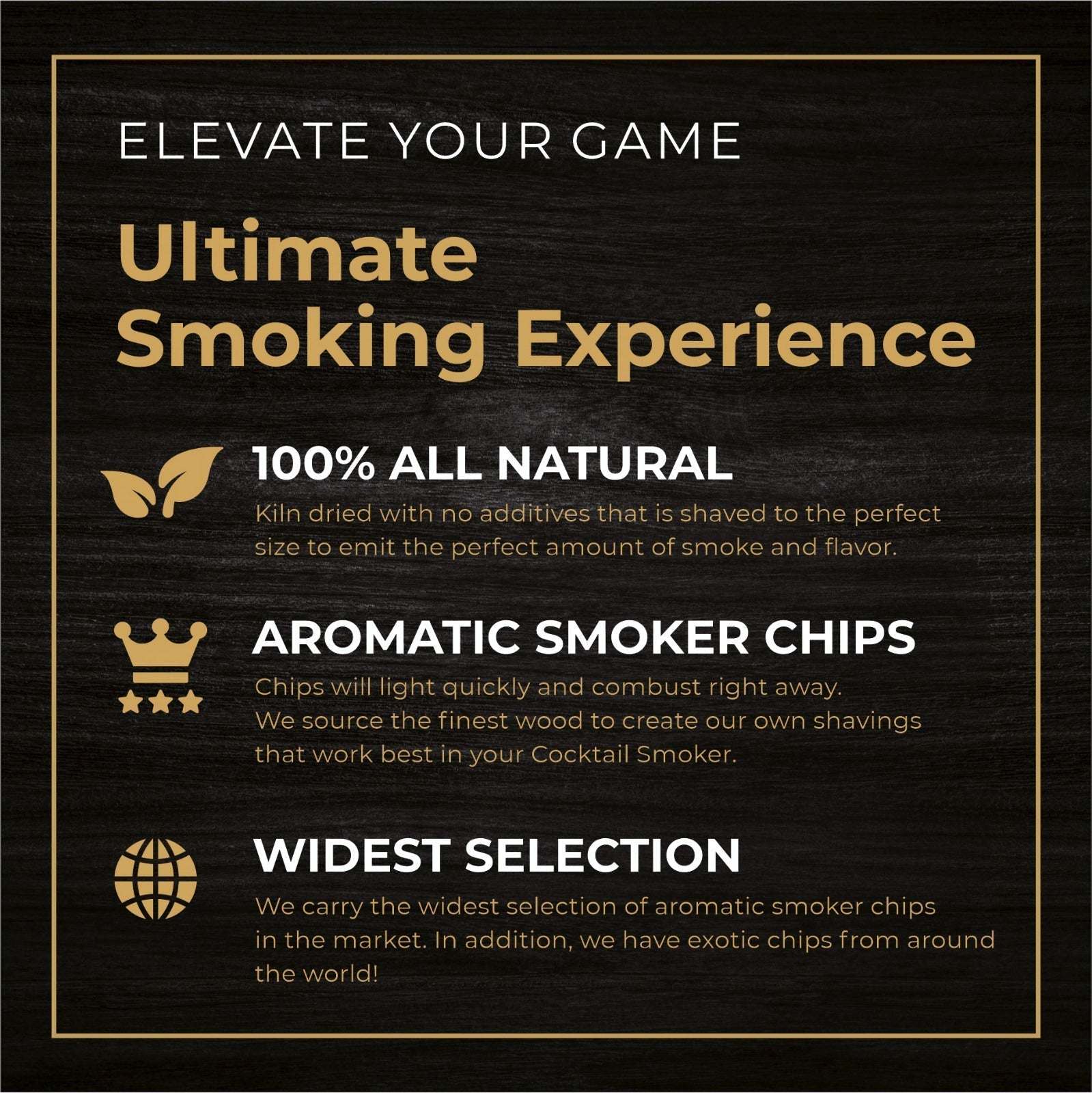 Personalized Hogtender™ Cocktail Smoker Kit with Torch - D10