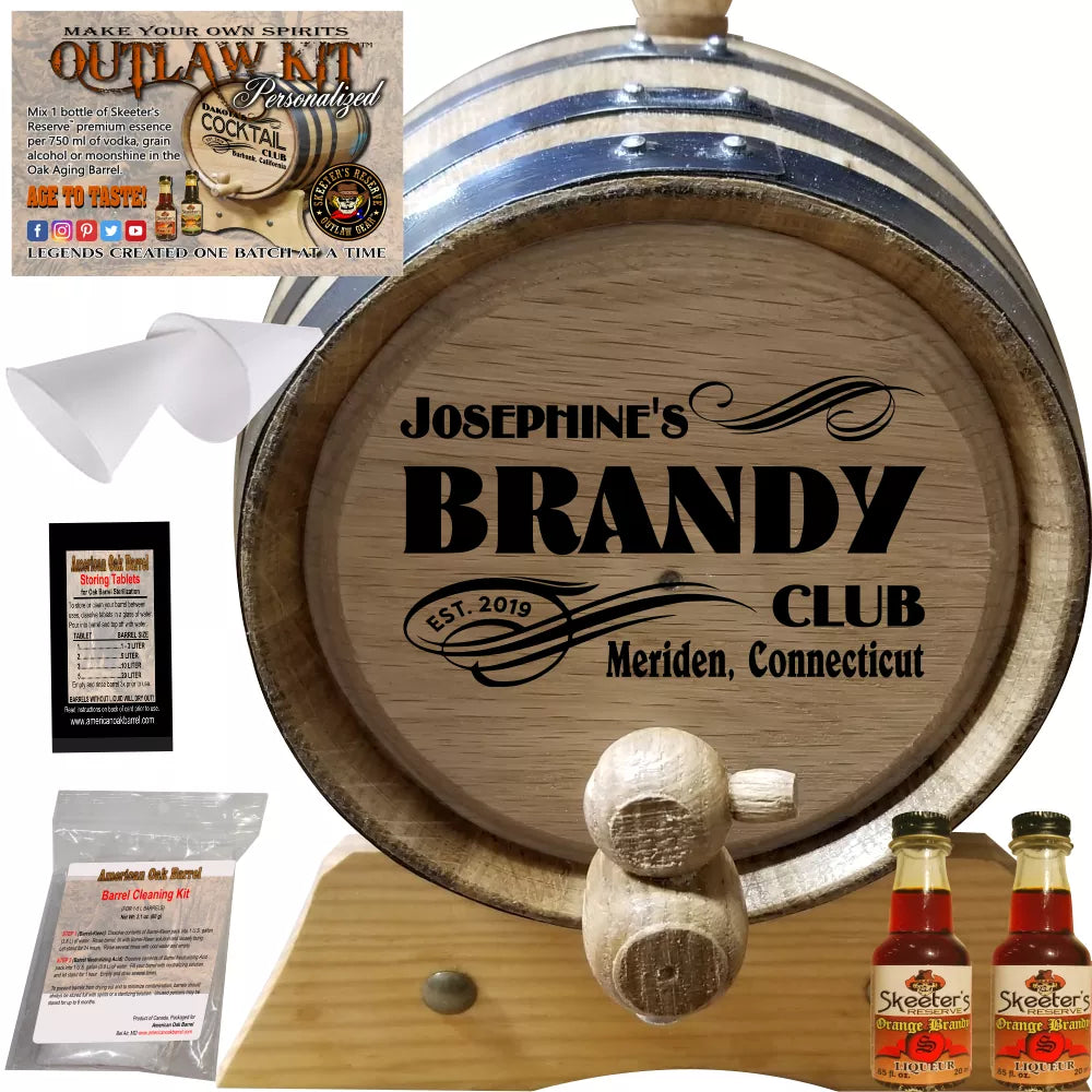 Personalized Outlaw Kit™ (206) My Brandy Club - Create Your Own Spirits