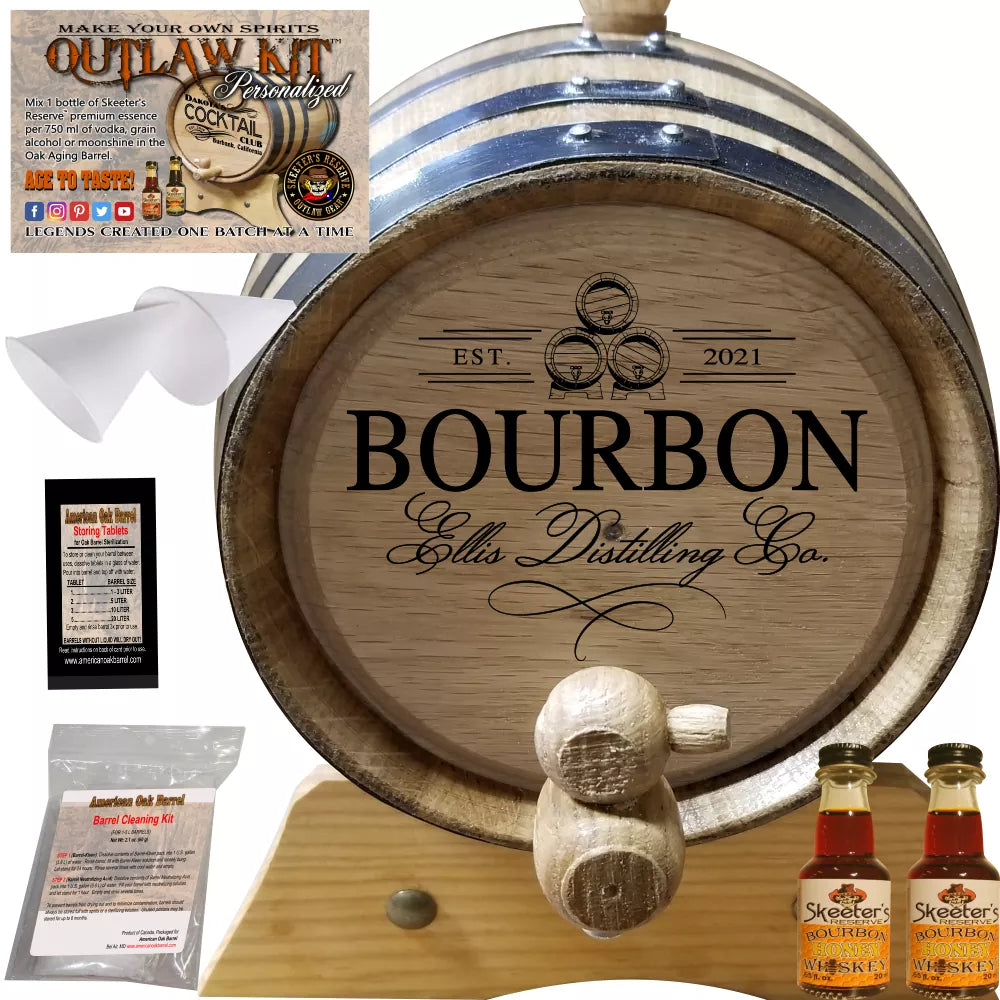 Personalized Outlaw Kit™ (402) Your Bourbon Distilling Co. - Create Your Own Spirits