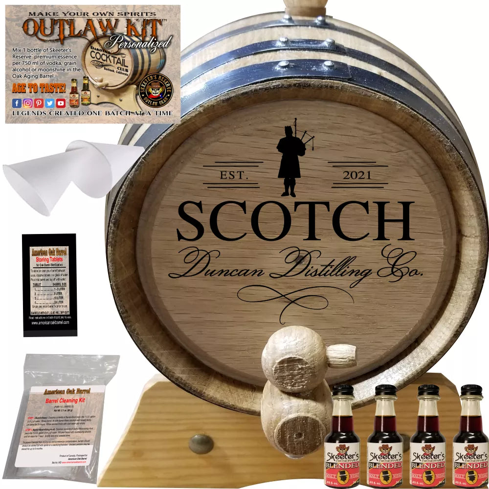 Personalized Outlaw Kit™ (401) Your Scotch Distilling Co. - Create Your Own Spirits