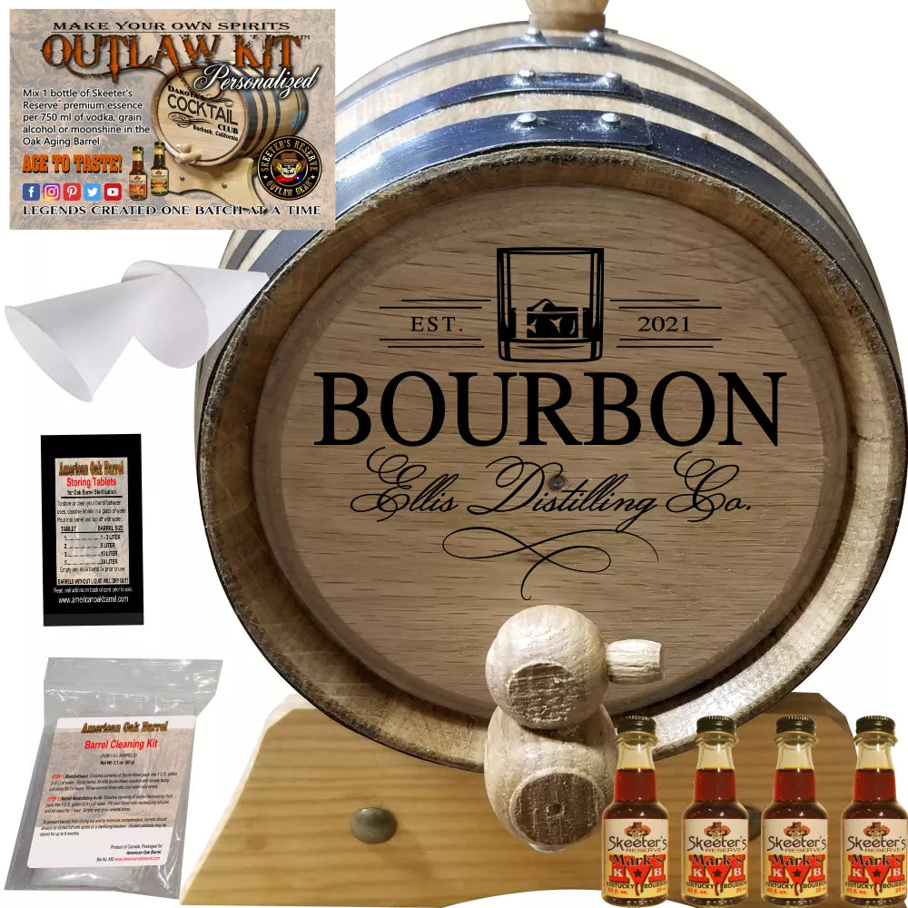 Personalized Outlaw Kit™ (402) Your Bourbon Distilling Co. - Create Your Own Spirits