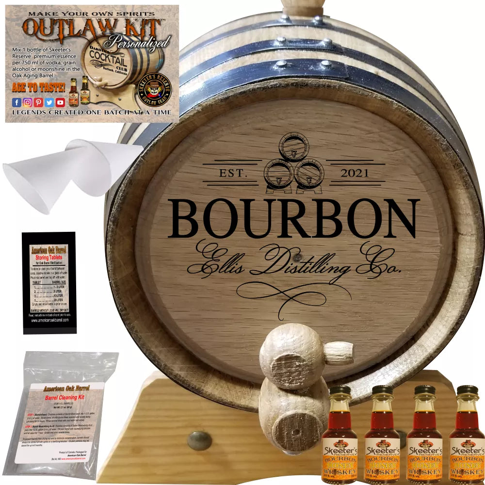 Personalized Outlaw Kit™ (402) Your Bourbon Distilling Co. - Create Your Own Spirits