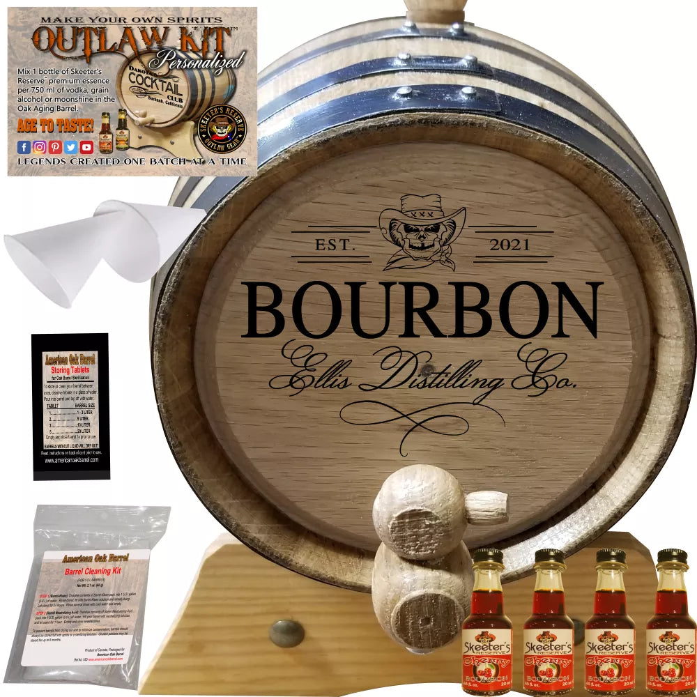 Personalized Outlaw Kit™ (402) Your Bourbon Distilling Co. - Create Your Own Spirits