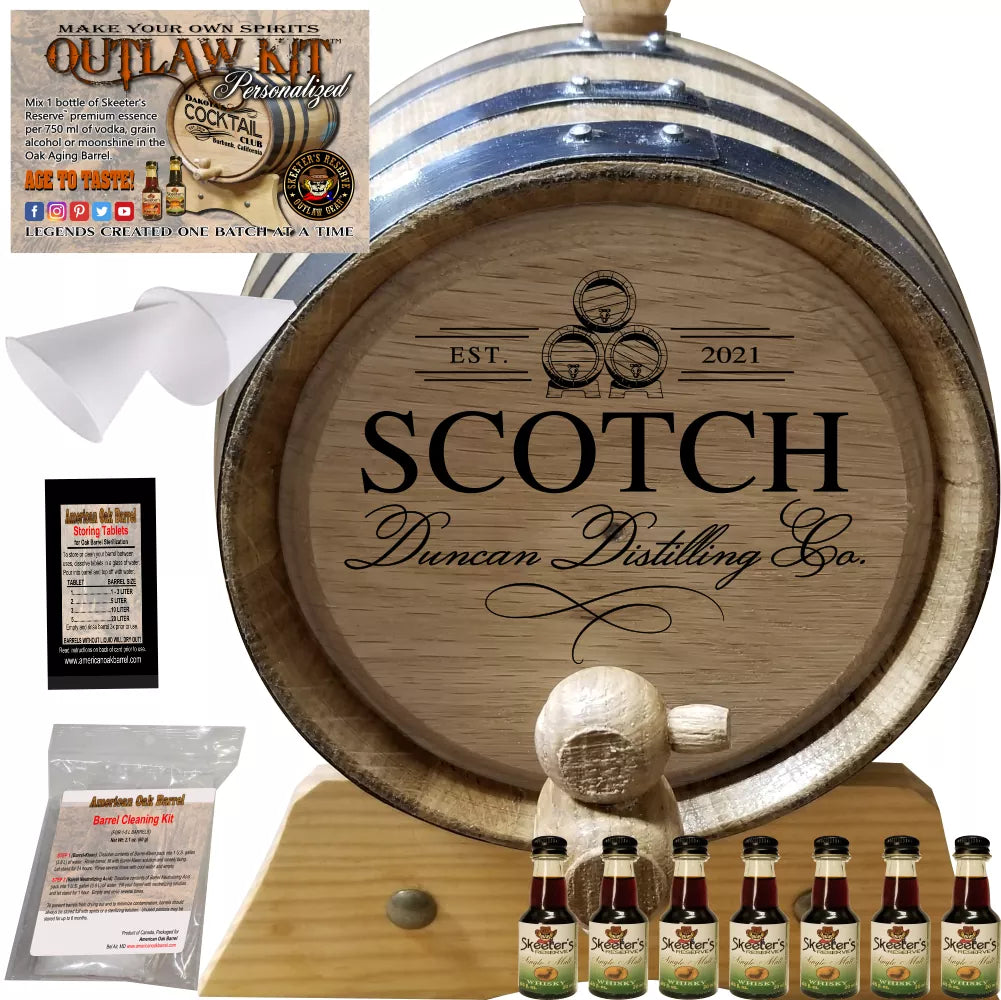 Personalized Outlaw Kit™ (401) Your Scotch Distilling Co. - Create Your Own Spirits
