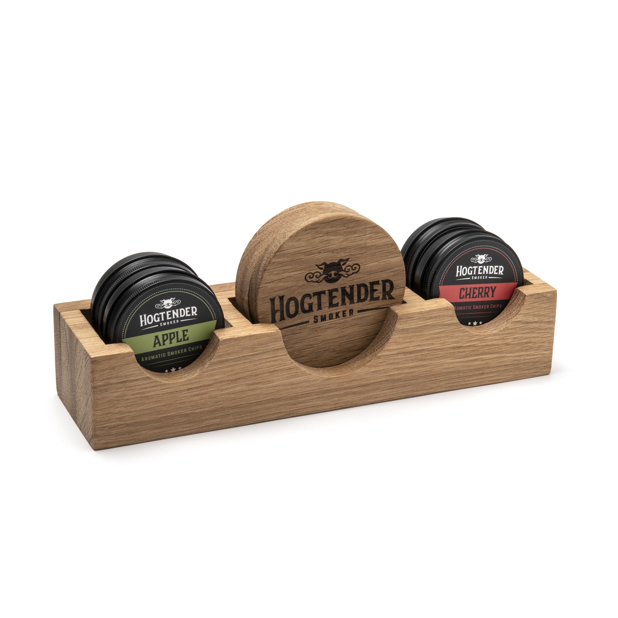 Personalized Hogtender™ Cocktail Smoker Kit with Display Stand - D14 Initials