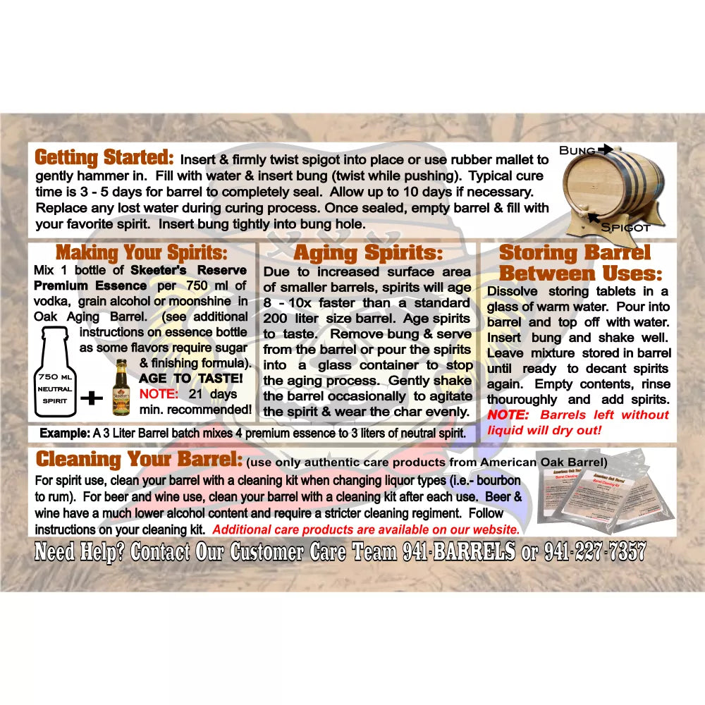 Personalized Outlaw Kit™ (100) Barrel Aged Rum - Create Your Own Spirits