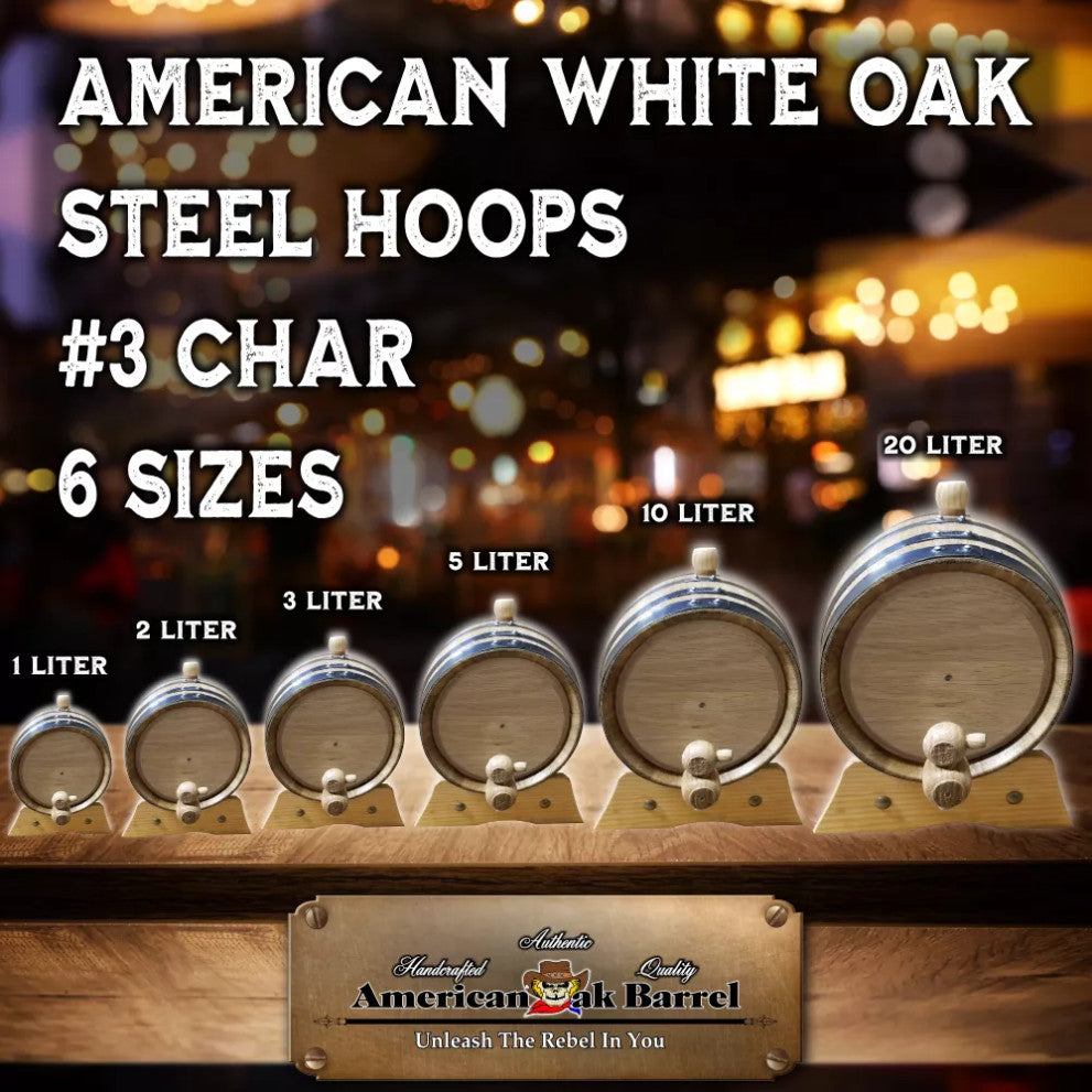 The Outlaw Kit™ -  Barrel Aged Whiskey Making Kit - Create Your Own Wild Gobbler Bourbon Whiskey