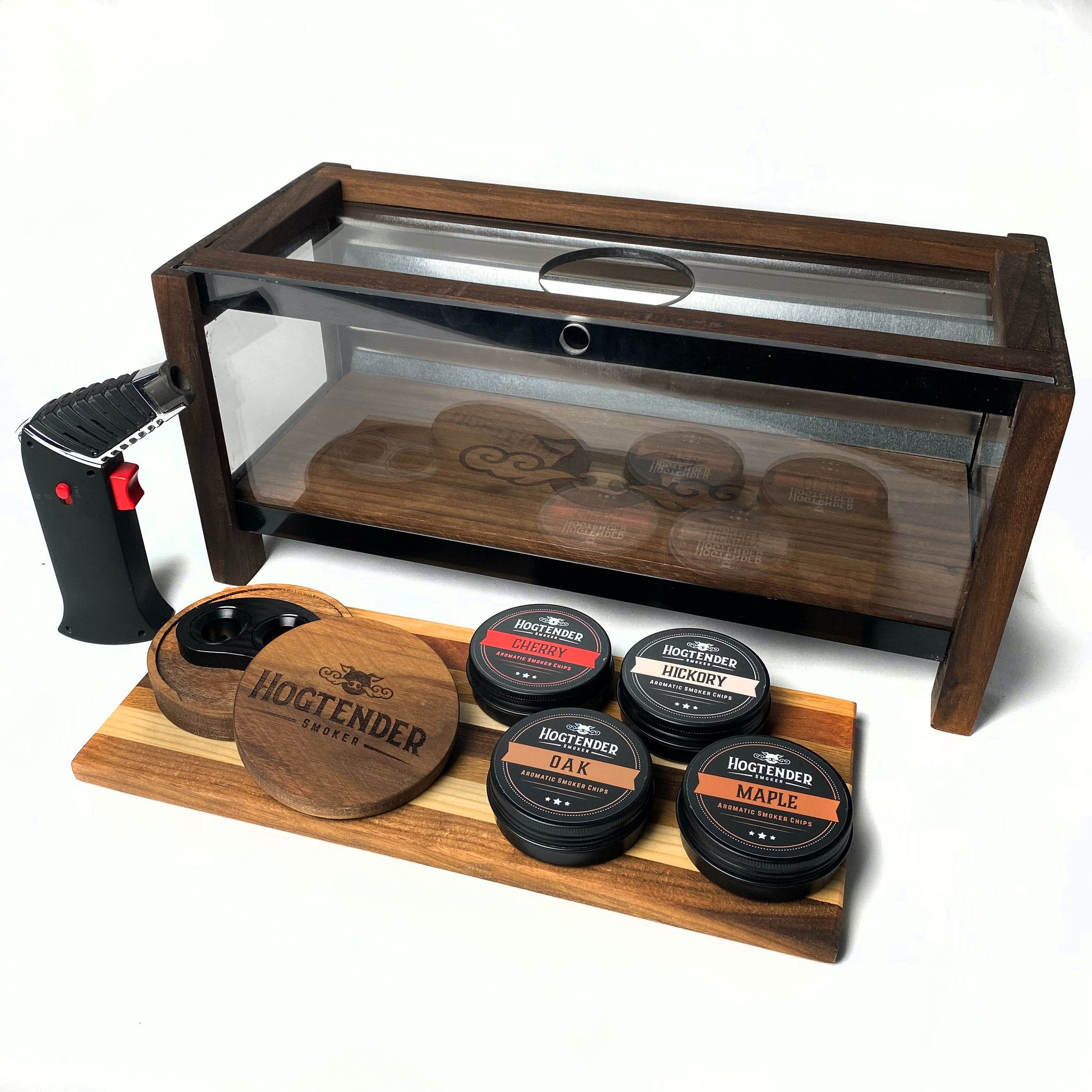 Charcuterie Smoke Box and the Hogtender Cocktail Smoker Kit - Blind Pig Drinking Co.