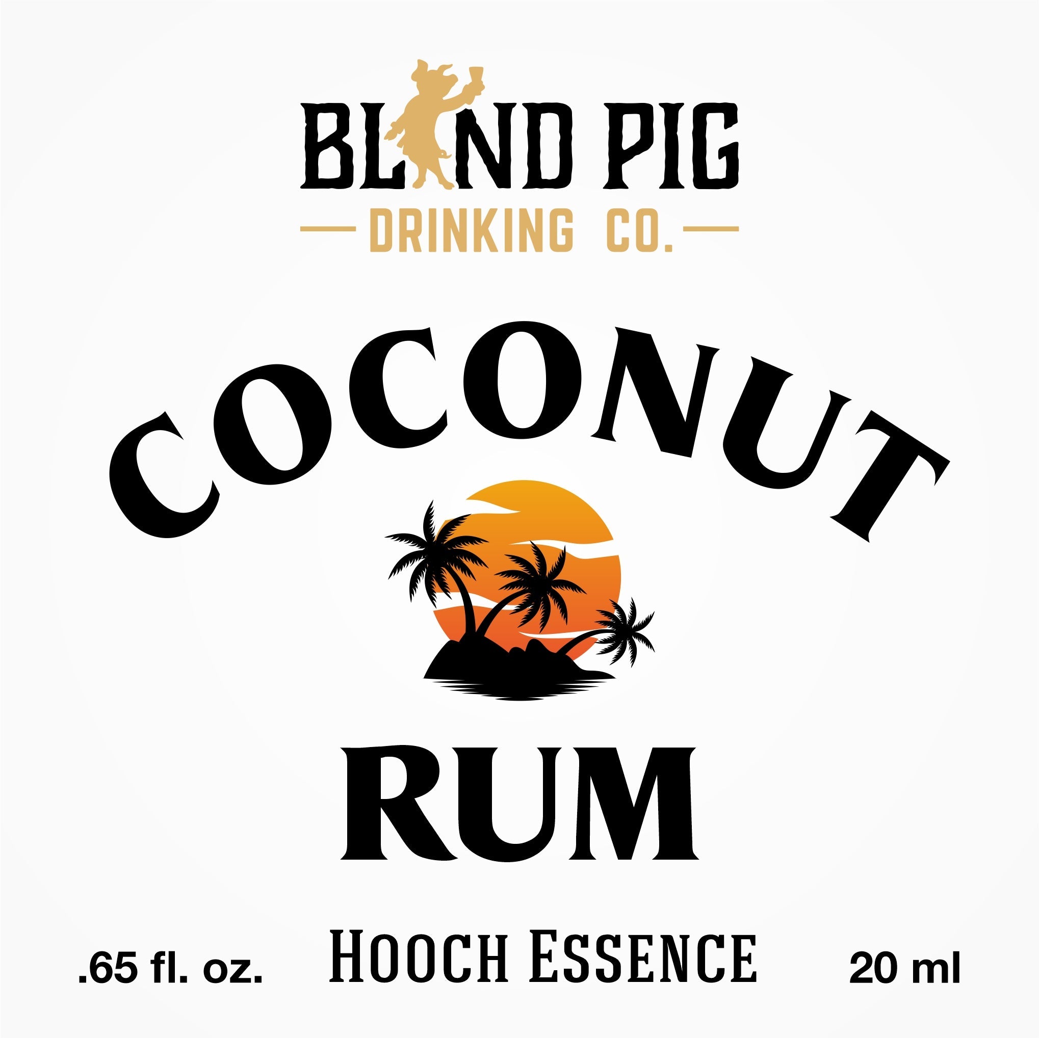 Coconut Rum Hooch Essence | Rum Flavor for DIY Spirits - Blind Pig Drinking Co.