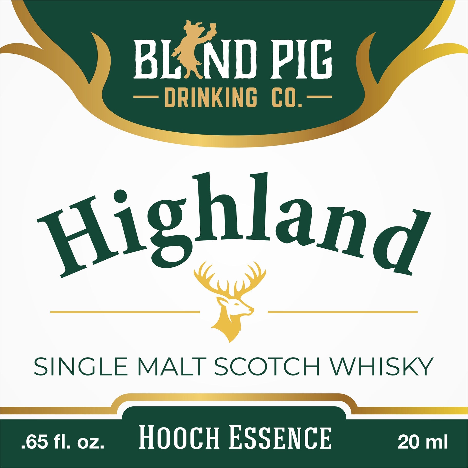 Highland Malt Scotch Whisky (Single Malt) Hooch Essence | Scotch Flavor for DIY Spirits - Blind Pig Drinking Co.