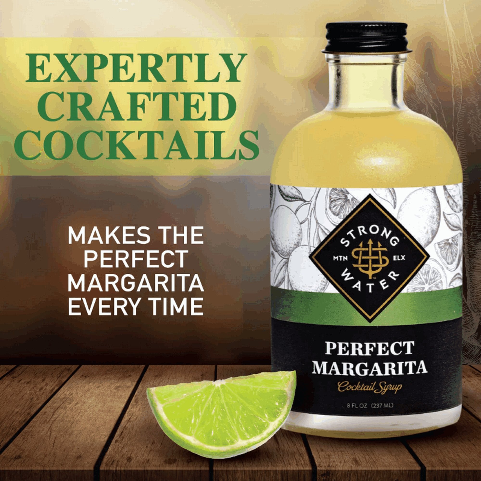 Perfect Margarita Cocktail Syrup | Strongwater - Blind Pig Drinking Co.