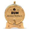 Personalized Rum Barrel for Aging Rum and Spirits | Distilling Co. Series - Blind Pig Drinking Co.