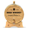 Personalized Small Oak Irish Whiskey Barrel for Aging Cocktails - Blind Pig Drinking Co.