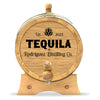 Personalized Small Oak Tequila Barrel for Aging Cocktails - Blind Pig Drinking Co.