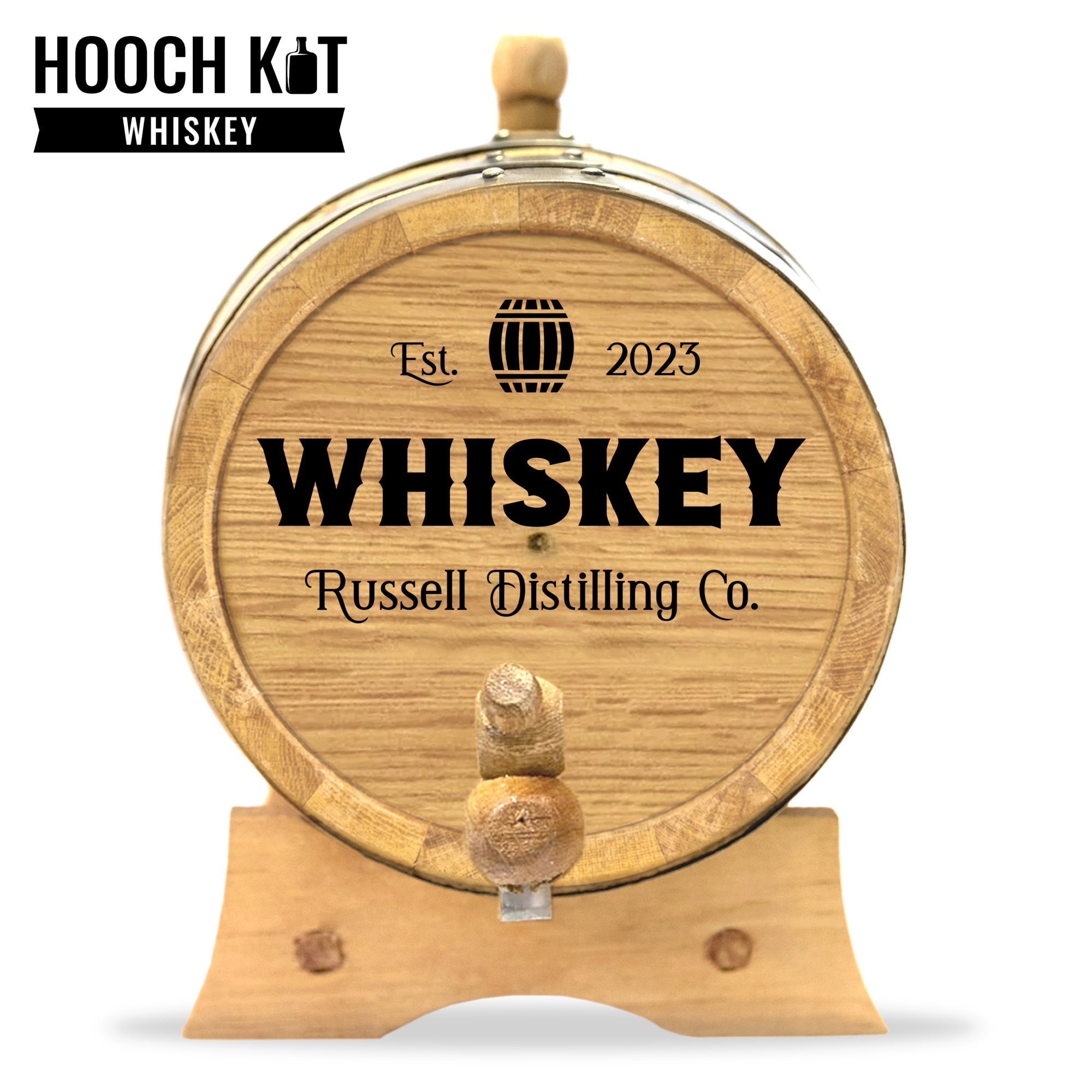 Personalized Whiskey Barrel + Whiskey Making Kit | The Home Distiller's Choice for DIY Spirits | Distilling Co. Series - Blind Pig Drinking Co.