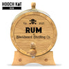 Rum Making Kit | Personalized Small Oak Rum Barrel - Blind Pig Drinking Co.