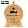 Rum Making Kit | Personalized Small Oak Rum Barrel - Blind Pig Drinking Co.