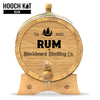 Rum Making Kit | Personalized Small Oak Rum Barrel - Blind Pig Drinking Co.