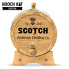 Scotch Making Kit | Personalized Small Oak Scotch Barrel - Blind Pig Drinking Co.