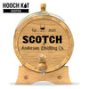 Scotch Making Kit | Personalized Small Oak Scotch Barrel - Blind Pig Drinking Co.