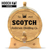 Scotch Making Kit | Personalized Small Oak Scotch Barrel - Blind Pig Drinking Co.