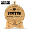 Scotch Making Kit | Personalized Small Oak Scotch Barrel - Blind Pig Drinking Co.