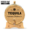 Tequila Making Kit | Personalized Small Oak Tequila Barrel - Blind Pig Drinking Co.