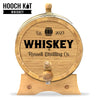 Whiskey Making Kit | Personalized Small Oak Whiskey Barrel - Blind Pig Drinking Co.